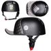 3C Retro Gangster Gepersonaliseerde Baseball Cap Mannen en Vrouwen Geschilderde Helm Scoop Helm Duckbill Cap Helm Elektrische Auto Baseball Cap Halve Helm_voghion.com