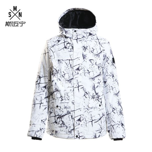 001 001 Herren Winddichte, wasserdichte, warme Winterjacke für Bergsteigen, Reisen, Snowboarden und Skifahren_voghion.com
