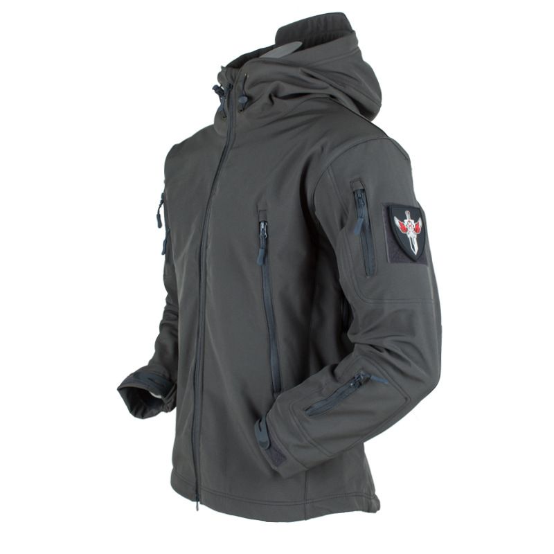 Giacca in pile softshell da uomo e da donna - Giacca da esterno termica traspirante, impermeabile e antivento per escursionismo, campeggio e inverno_voghion.com