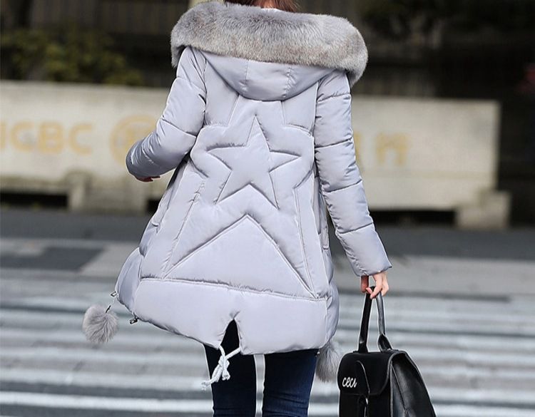 Damenbekleidung Modetrend Design Casual Niche All Match Warmer Baumwollmantel Baumwolljacke_voghion.com