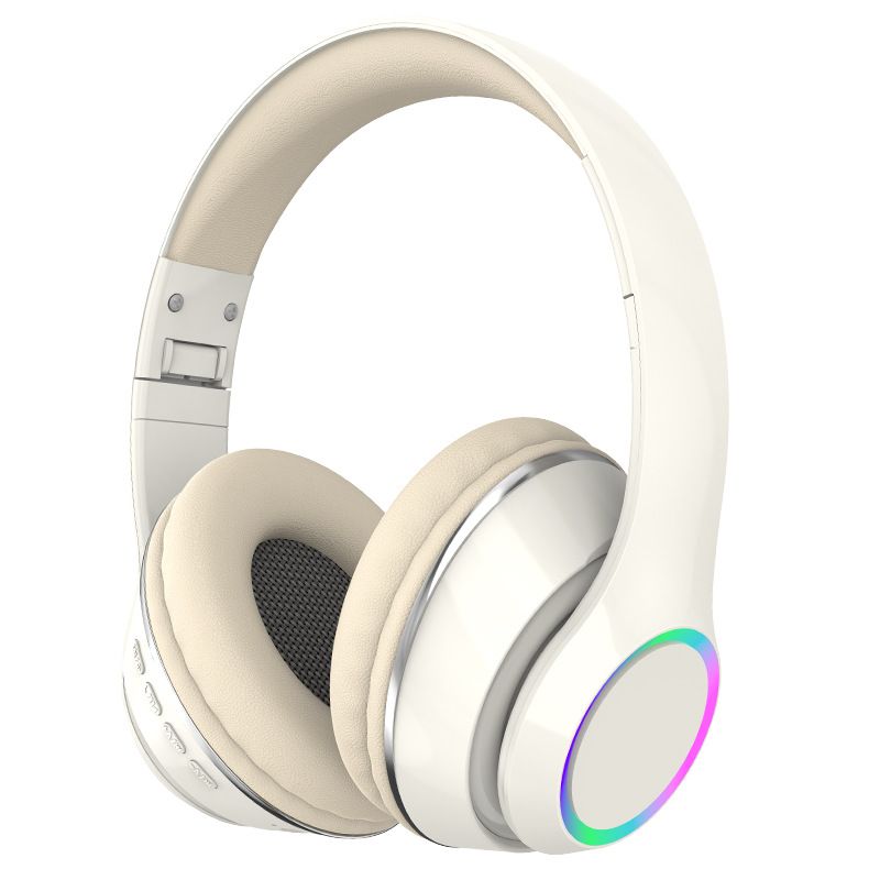 Wireless Bluetooth Headphones With Microphone, Foldable Over-Ear Headset With Stereo Bass, 5.3 Bluetooth, 10m Range, 4-8H Playtime_voghion.com