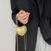 Borsa a tracolla da sera da donna con mini catena a cuore e strass, nuova moda 2024_voghion.com