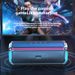 Enceinte Bluetooth portable 20 W avec basses puissantes et lumière colorée, stéréo surround, étanche, sans fil, caisson de basses, boombox, karaoké à domicile_voghion.com