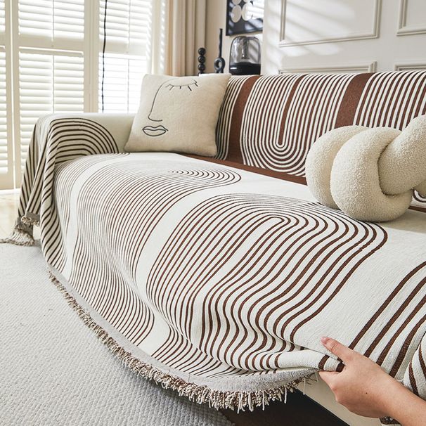 Home Garden Source Hoogwaardige moderne bankhoes Stoffen chenille bankhanddoek Bankkussen Bankhoeshoes Vier seizoenen universeel_voghion.com