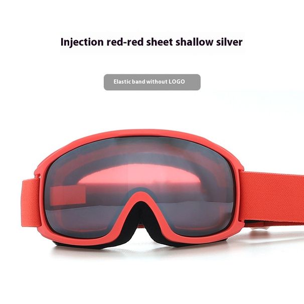 Gafas de esquí antivaho esféricas de doble capa para adultos con miopía, equipamiento de montañismo_voghion.com