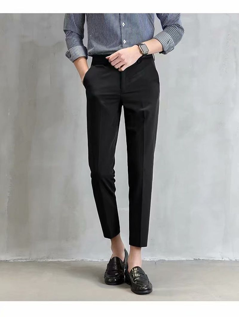 Männerkleeder Néng Punkt Riicht Slim Fit Casual Kostüm Hosen Trendy_voghion.com