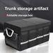 Oxford Buga Handle Car Storage Box Portable Large Capacity Folding Storage Box Multifunctional Storage Box Trunk_voghion.com