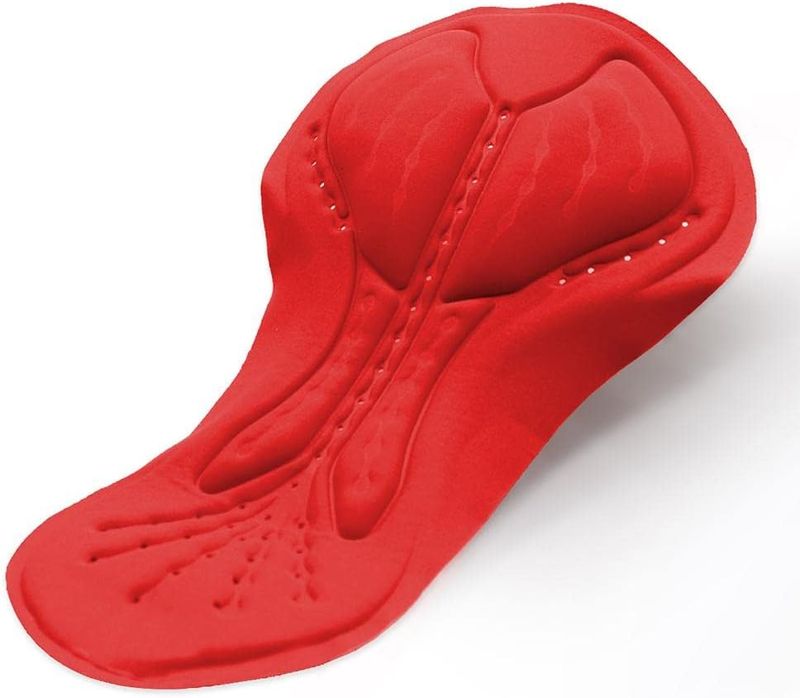 Cycling Gel Pad Cushion Bike Shorts Underwear Padded Hip Protector, Red_voghion.com