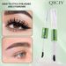 Mascara QICIY Transparent Mascara Eyebrow Glue Two In One Double Headed Mascara Colorless Transparent Wild Eyebrow Eyebrow Setting Liquid_voghion.com