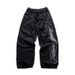 Herren-Streetwear-Hose mit weitem Bein – Gerade geschnittene Baumwollhose mit hoher Taille für den urbanen Style (Schwarz, Weiß)_voghion.com