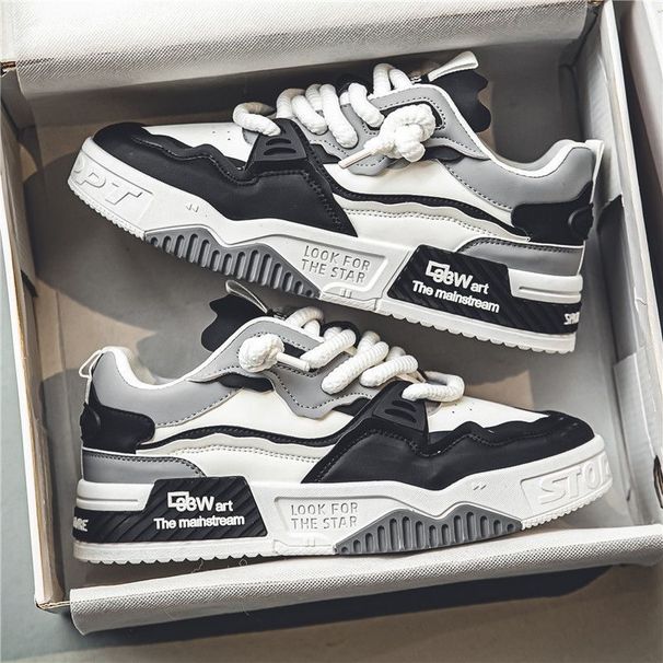 Cross-border Large Size Men's Summer 2024 New Breathable Casual Youth Trend Sports Versatile Flat Shoes_voghion.com