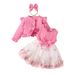 Abbigliamento per bambine, vestito dolce in rete per bambine, autunno e inverno, giacca a maniche lunghe, abito con gilet in rete a farfalla, fascia per capelli_voghion.com