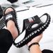 2025 New Men's Trendy Slippers With A Sense Of Poop Coolness, Suitable For Outdoor Wear In Summer, Featuring Sports And_voghion.com
