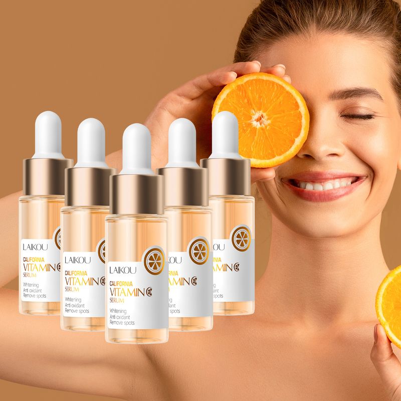 Zestawy narzędzi do makijażu Laico California Vitamin VC Essence 17ml Nawilżający płyn Nawilżający Nawilżający Cross Border English Packaging_voghion.com
