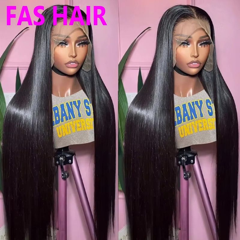 Glatte Perücke ohne Klebstoff – 100 % Echthaar, Spitzenfront, natürliches Aussehen (atmungsaktiv und bequem, verwicklungsfrei für den täglichen Gebrauch)​_voghion.com