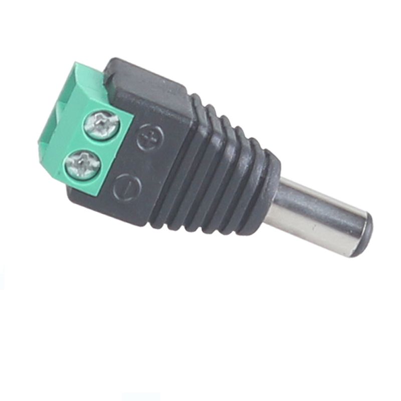 10 Monitoring Camera DC Connector 12V Welding-Free Power Supply Male And Female Conversion Plug 5.5*2.1_voghion.com