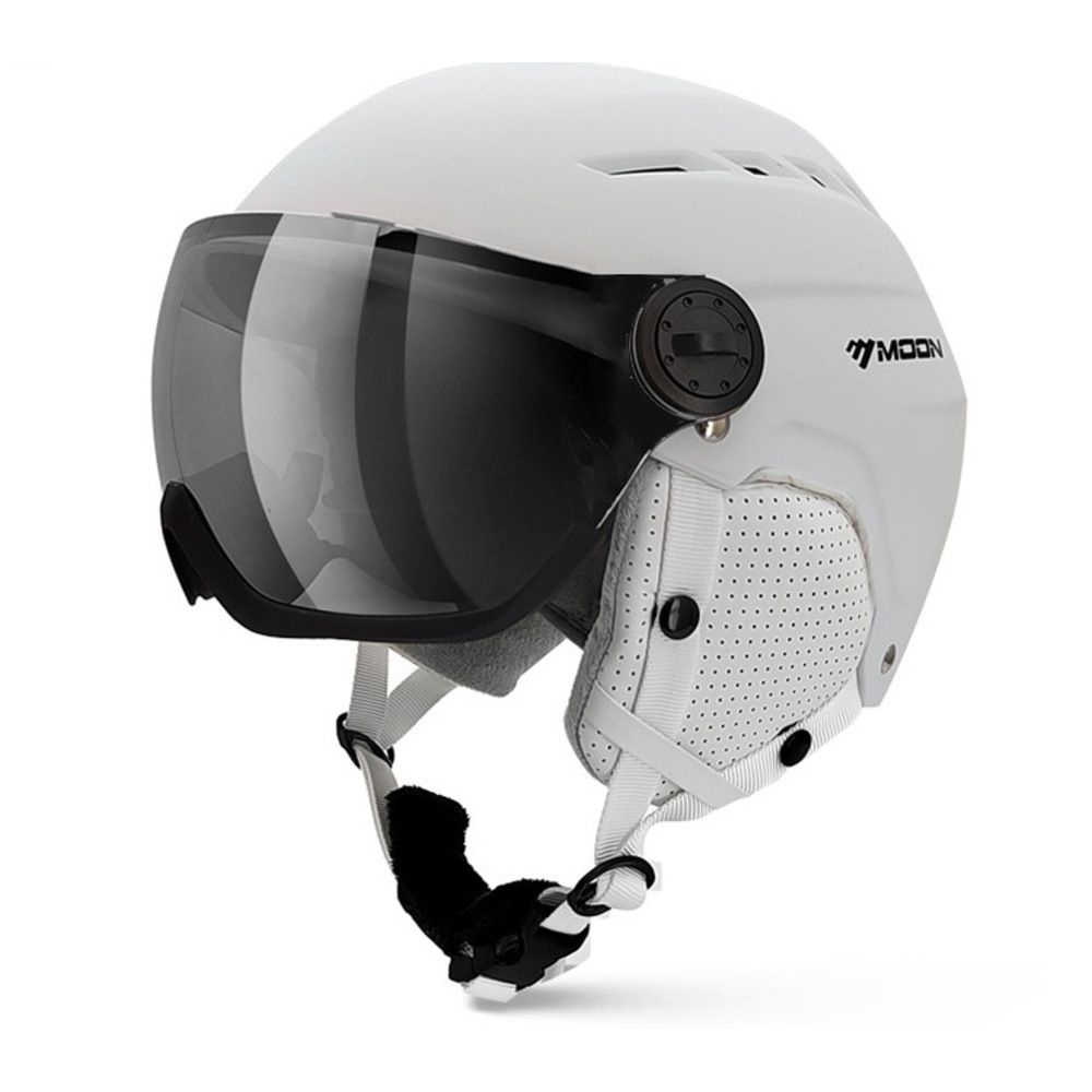 Kayak Erkekler ve Kadınlar, Kış Sporları Gözlükleri, Entegre Kar Kaskı, Snowboard Seti Ekipmanları, Kayak İçin Tam Kask_voghion.com