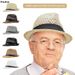 Mode für Männer Gentleman Jazz Hut Hochzeit Guet Panama Strand Party Chapeau Hut Sommerurlaub Atmungsaktive Meh Sonne Kappe Caual_voghion.com