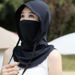 Gesichtsmaske für Damen, Sommer 2025, UV-Schutz aus Eisseide, integrierter Sonnenschutz für Autofahren und Radfahren, Nackenschutz, Sonnenhut_voghion.com