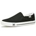 Huili Canvas Korean Flat Sole Board Lefu Atmungsaktive Herren Einfarbig Lazy Kick Freizeitschuhe WXY_voghion.com