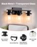 3-Light Bathroom Light Fixtures Modern Vanity Light Lamp Fixtures Over Mirror_voghion.com