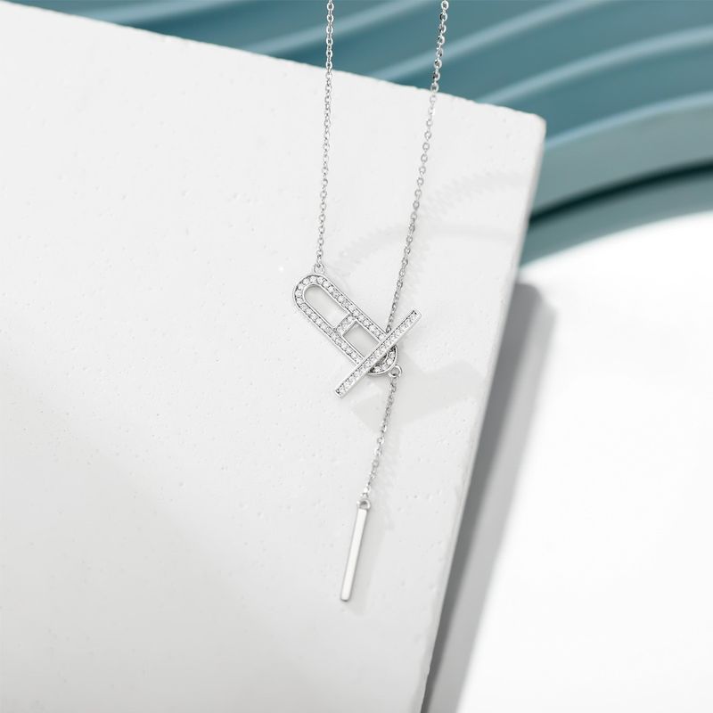 Collana con nappa a forma di naso di maiale, versione alta del designer, corpo intero, catena in argento sterling S925, platino e oro, ciondolo a catena con diamanti_voghion.com
