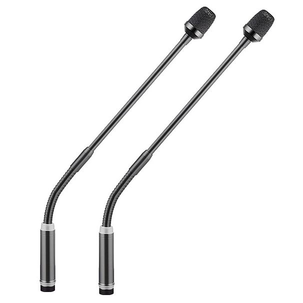 2X Professional Dynamic Microphone For Mixer Dedicated Disc Shouting Microfone KTV Bar Gooseneck DJ Mic_voghion.com