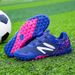 Chuteiras de futebol para meninos e meninas, respiráveis e confortáveis, de grama artificial, para treino, para áreas internas e externas, atacado_voghion.com