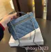 Damen Box Designer Top Griff Vanity Tote Bag Denim Kette Diagonal Schulter Make-up Caid Lippenstift Halter Mini_voghion.com