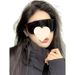 Black Oversized Frame Outdoor Cycling Windproof Sports For Men And Women Mountaineering Skiing Goggl Slimming_voghion.com