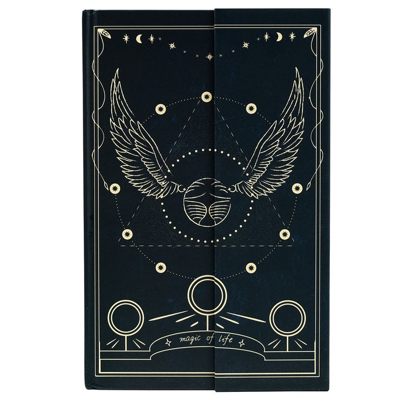 Unisex Magic Snitch Book Gruby Europejski Retro Wysokiej wartości Kreatywny Podręcznik Student Artykuły papiernicze Notatnik Książka prezentowa_voghion.com