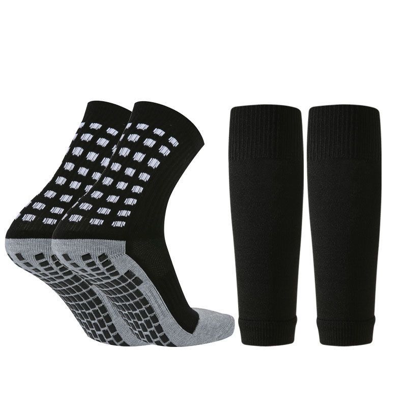 Fußballsocken Mid Tube Fußballsocken Kinder Fußball Basketball Training Schienbeinschoner Kompressionssocken_voghion.com