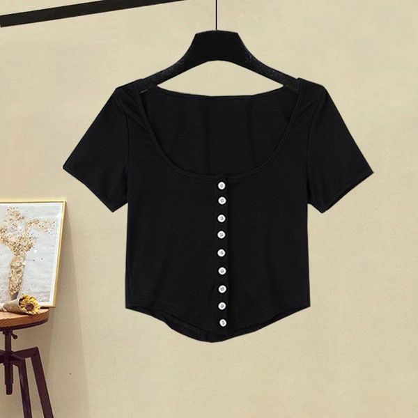 Abbigliamento da donna, ragazza sexy, estate, rete rossa, puro desiderio, maglietta corta, gonna in denim, pantaloni, taglie forti._voghion.com