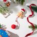 Bell Creative Gift Element Teasing Cat Wand Pet Toy Santa Claus Reindeer Snowflake_voghion.com