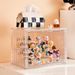 Acrylic Display Case For Handbags & Jewelry - Clear Organizer Box With Multi-Layer Shelves Luxury Items & Collectibles Storage_voghion.com