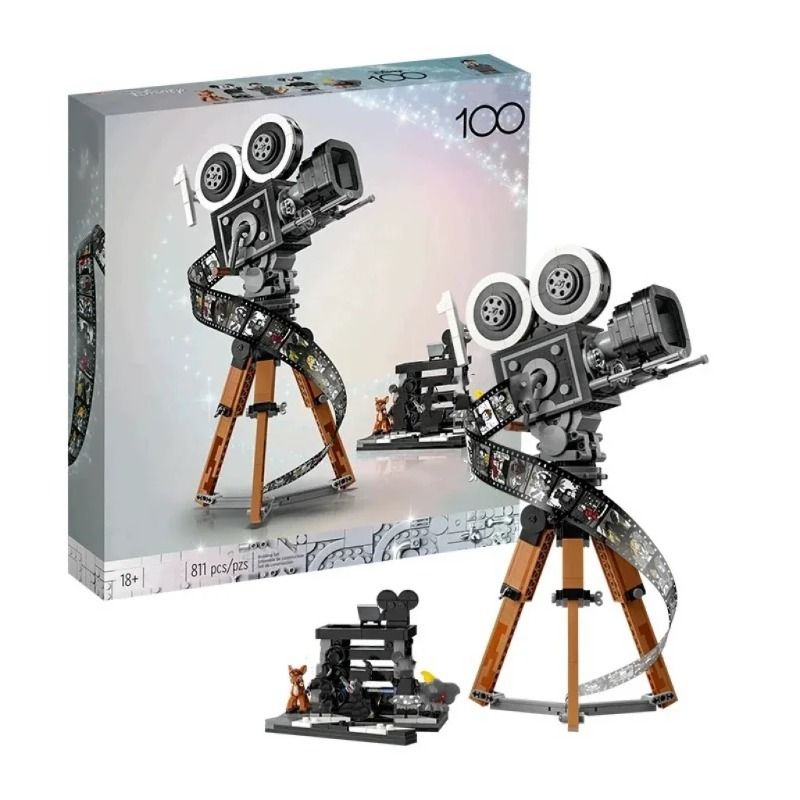 43230 Kreatywny 100TH Filmy Hołd Aparat Model Klocki Klocki Taśmy Filmowe Zabawki Prezent Bożonarodzeniowy Dla Dzieci_voghion.com