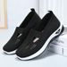Summer breathable comfortable single shoes soft sole casual mesh shoes_voghion.com
