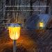 Solar Simulated Flame Torch 96LED Outdoor Ground Plug Garden Decoration Landscape Lighting Courtyard Light_voghion.com