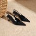 Mt-2 Einfache High Heels Dünne Ferse Neue Französisch Stil Elegante Spitz Flachen Mund Backless Einzelne Schuhe Frauen_voghion.com