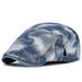 Cowboy washed Korean jacquard women's duckbill spring summer fashion, British beret for autumn and winter men's forward_voghion.com