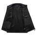 Men's Clothing Mesh Vest For Work, Volunteer, Fishing - Lightweight Breathable Outdoor Vest With Multiple Pockets - Black, Khaki, Army Green_voghion.com