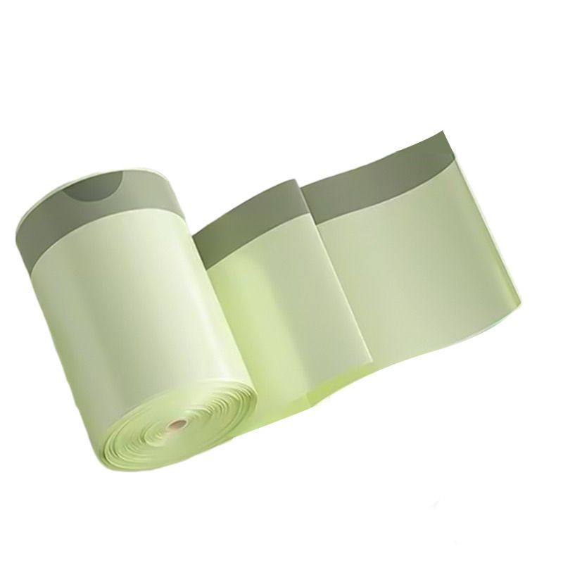 Avocado Tear-Free Drawstring Trash Automatic Closure Handheld Household Thickened Kitchen Plastic Bags For Student_voghion.com
