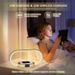 15W Multifunctional Wireless Charging Station Clock LED Desk Lamp Night Light USB Port Fast Charging Dock Station For IPhone, Samsung, Xiaomi Phones_voghion.com