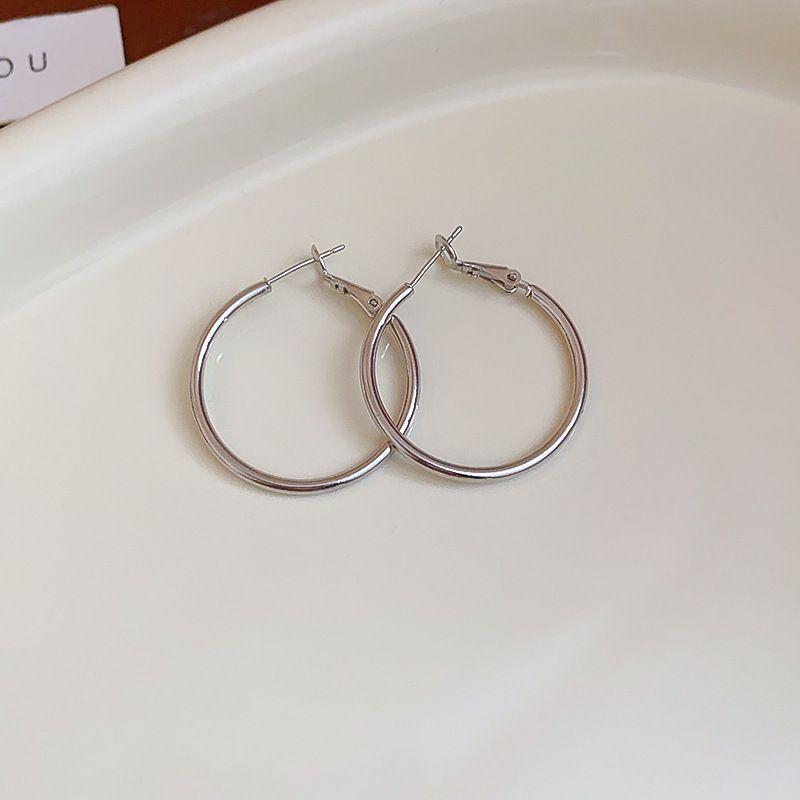 Orecchini pendenti in argento con design a nicchia, eleganti e versatili, semplici e geometrici, di alta qualità, per donna_voghion.com