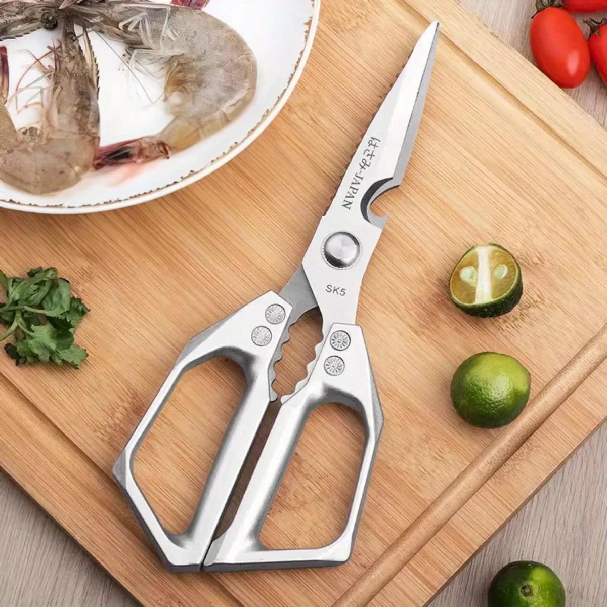 Scharfe Edelstahl Küche Schere Geflügel Schere Fisch Knochen Entferner Multifunktionale Fleisch Lebensmittel Cutter Schere Für Küche_voghion.com