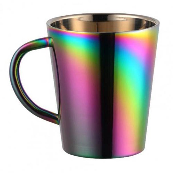 300-ml-Kaffeebecher, doppelwandig, wärmeisolierend, leicht zu transportieren, Reisebecher aus Edelstahl, Milchbecher, Teetasse für Zuhause_voghion.com