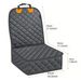 Waterproof Front For Dogs Passenger Protector Scratch-Proof Anti-Slip Pet Safety Travel Car Seat Cover_voghion.com