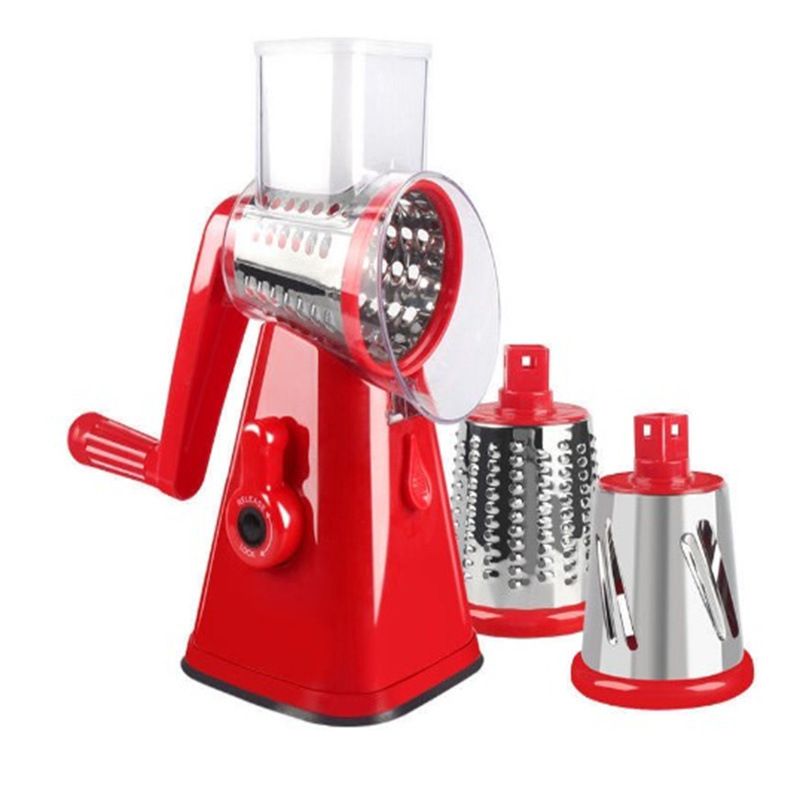 Multifunctional vegetable cutter Hand rock tube vegetable cutter slicer Kitchen artifact potato shredder grater_voghion.com