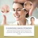 OUHOE Reinigingspoeder Reiniging, Fijne Poriën, Milde Hydratatie, Masker Gezichtsverzorging en Hydratatie_voghion.com