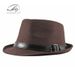 Autumn And Winter New Men's Jazz Hat, British Retro Top Hat, Women's Simple And Versatile European And American Gentleman Hat Trend_voghion.com